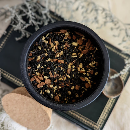 Tea Favorites | Seasonal Black Glass Jars